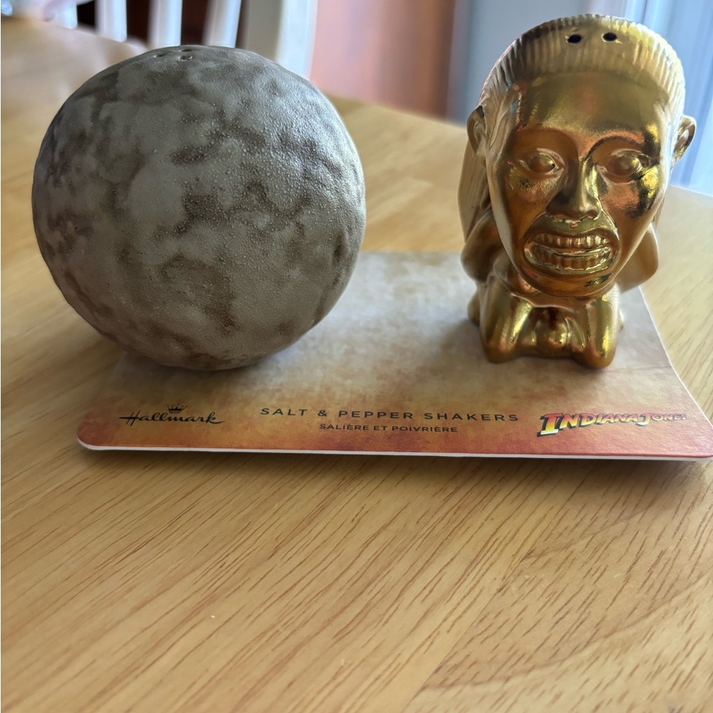 Hallmark Indian Jones Salt & Pepper Shakers